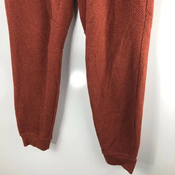 Lululemon 2021 At Ease Jogger Heathered Dark Terracotta / Black Men's Size Large - Picture 10 of 12
